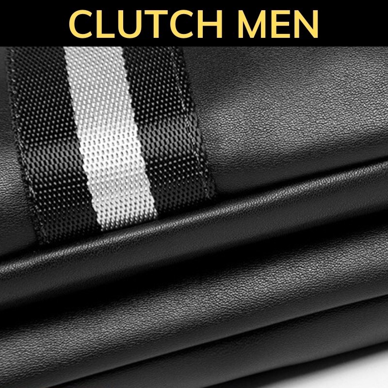 Ví cầm tay nam loại 1 -BH 24 tháng- clutch nam phong cách Hàn Quốc-ngăn chứa đồ siêu rộng