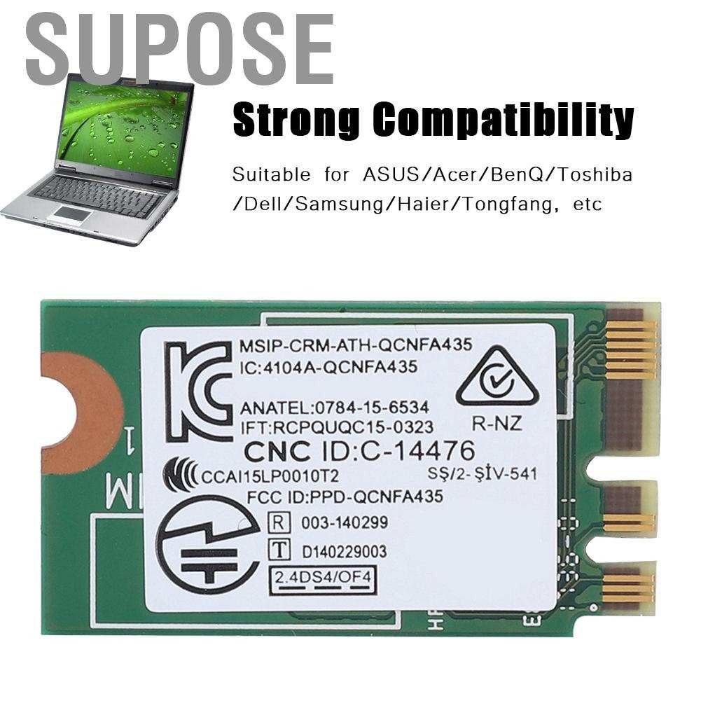 Card Mạng Bluetooth Supose Dw1810 Cho Asus / Acer / Benq / Dell / Samsung Su