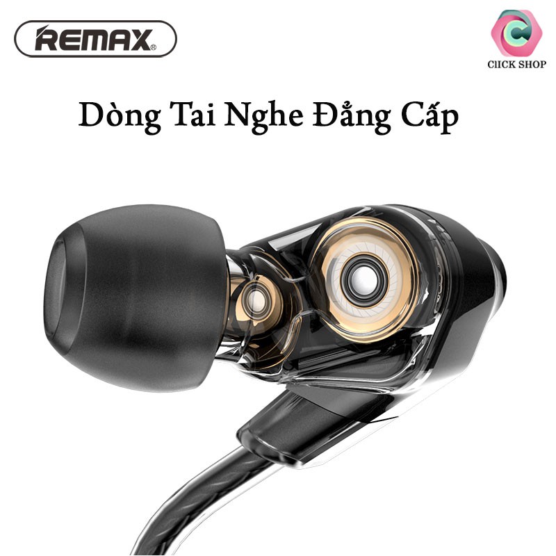 Tai nghe thời trang In-ear Remax RM-580- Tai nghe có dây remax RM-580 siêu chất