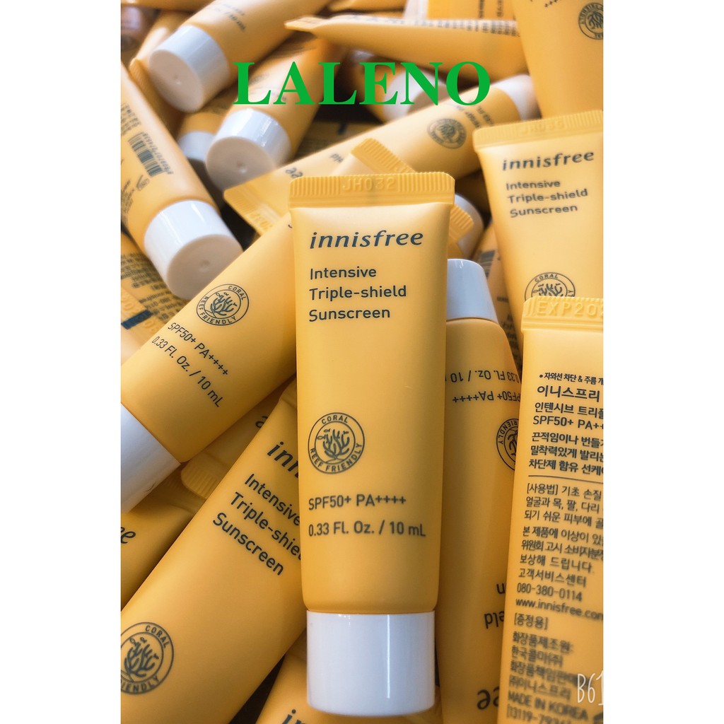 Innisfree tone Up No Sebum Sunscreen SPF50/PA++++ Kem chống nắng nâng tone, kiềm dầu 50m