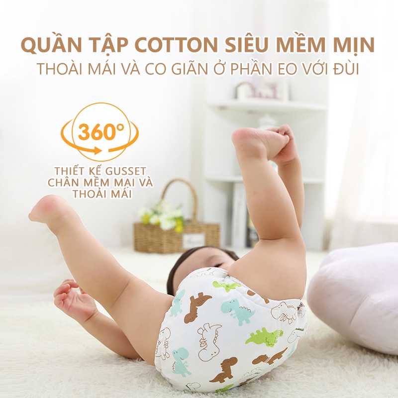 [Einmilk.ân ninh] Quần tả vải tập đi của Einmilk đến từ Singapore chất liệu cotton dành cho trẻ  sản phẩm tốt TP