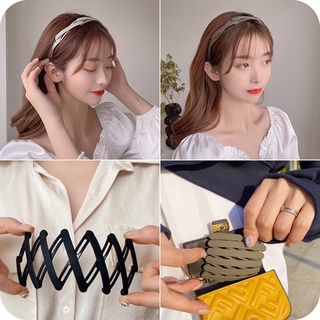 Bờm tóc cài tóc gấp gọn tiện lợi