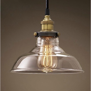 Đèn thả decor chao hổ phách dc038