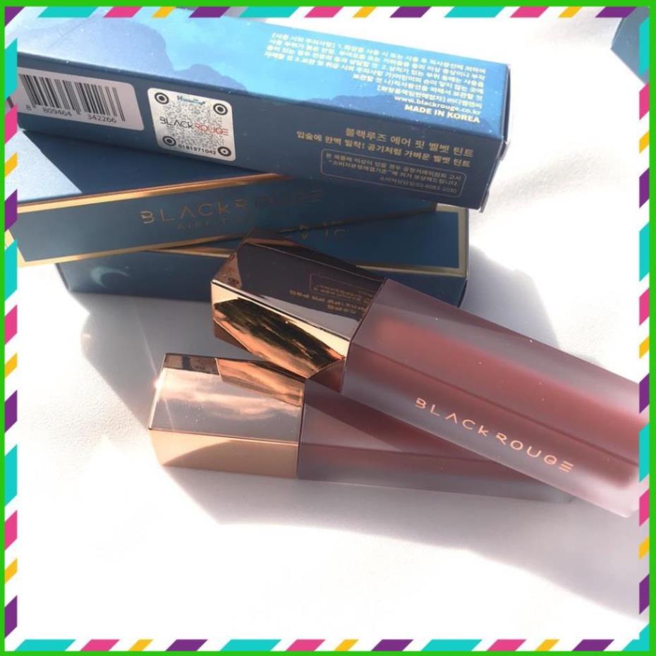 Hàng Auth  FreeShip - Son Black rouge A23 - A27, Son Kem Lì Black Rouge Air Fit Velvet Ver3 + Ver4