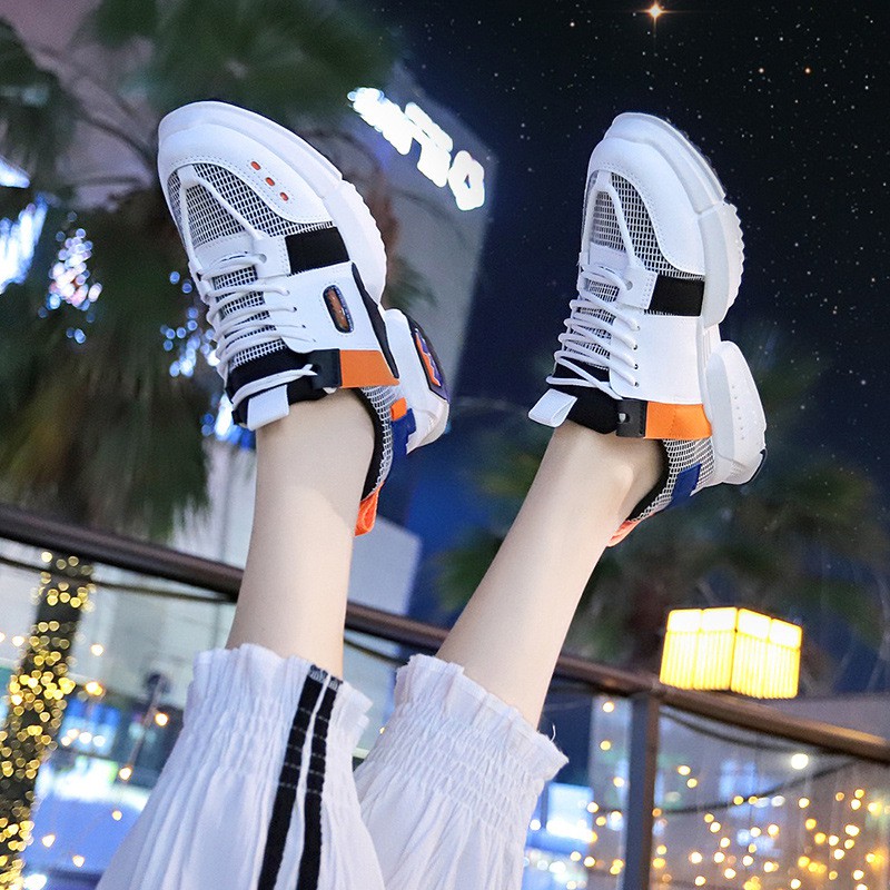 Giày Sneaker Thể Thao Năng Động Phối Màu Cực Chất