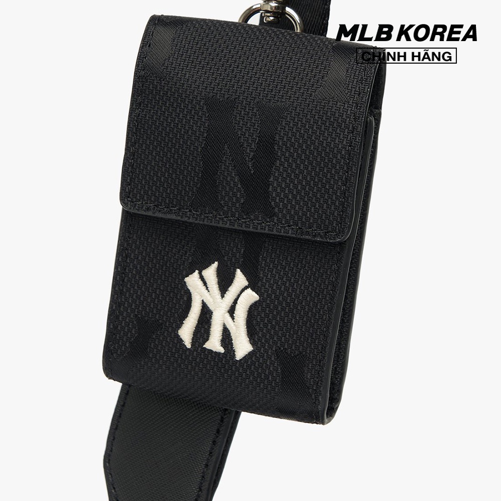 MLB - Túi đeo chéo chữ nhật Mini Nylon Monogram 3ACRS011N-50BKS