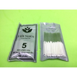 Kim châm cứu Hải Nam gói 100 chiếc các số