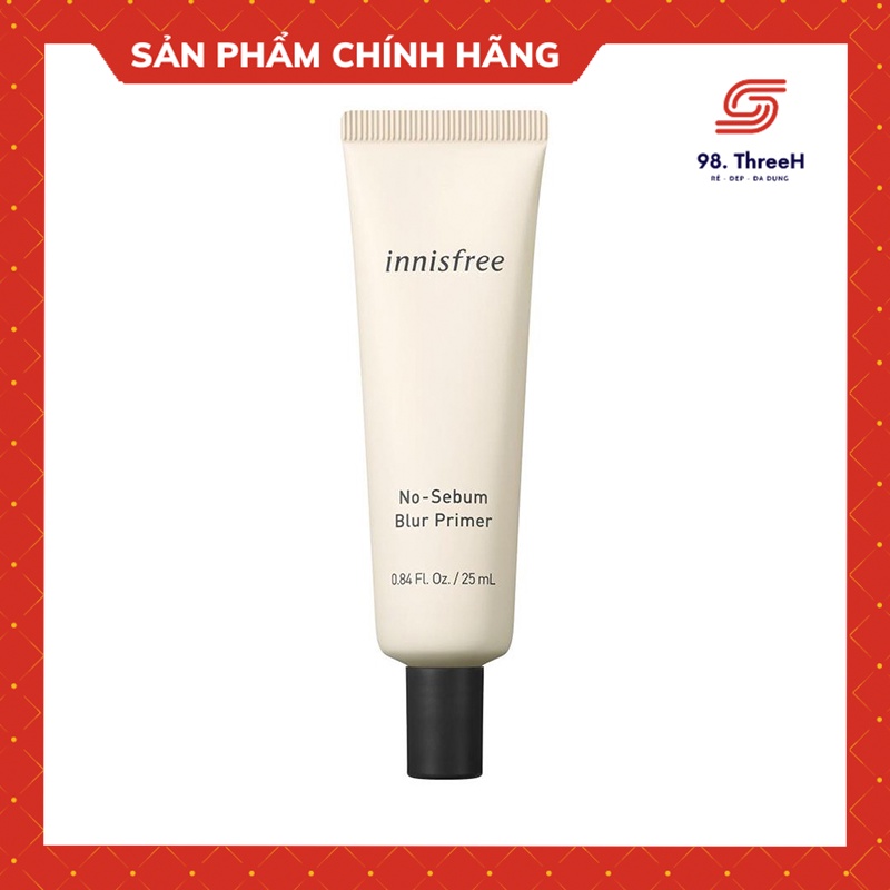 Kem lót kiềm dầu làm mịn innisfree No Sebum Blur Primer 25ml -98.ThreeH Cosmetic | BigBuy360 - bigbuy360.vn