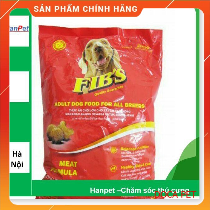 FIB'S - Gói 400gr - Thức ăn chó cao cấp dạng hạt cho MỌI LOẠI chó (trên 10kg) fib