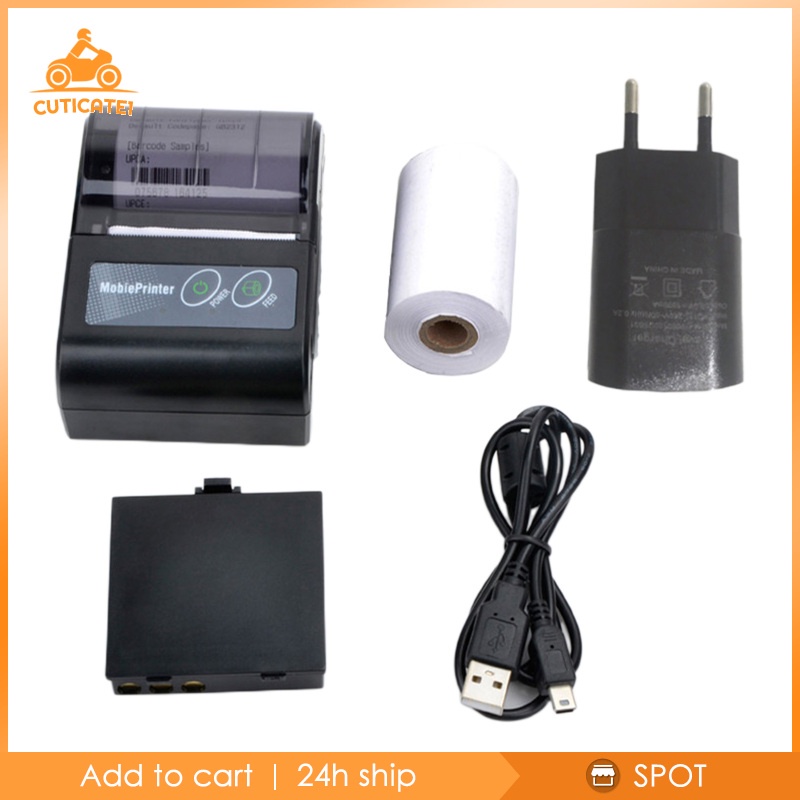 Máy In Nhiệt Mini Bluetooth Di Động Cuticate1 Phích Cắm Eu Cho Pc | BigBuy360 - bigbuy360.vn