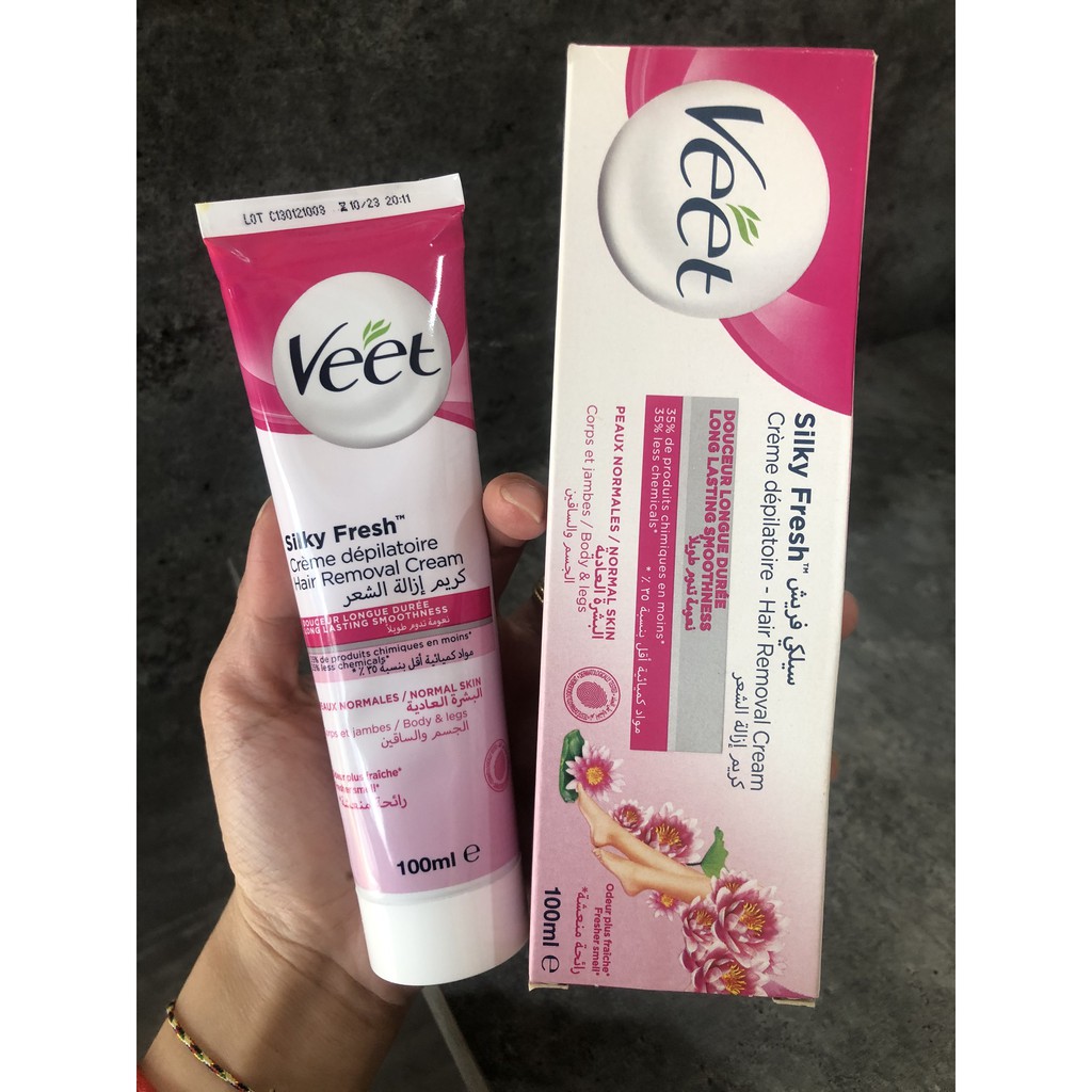 Kem Tẩy Lông Veet Silk 100ml - Giúp Tẩy Lông Hiệu Quả Và An Toàn Cho Da