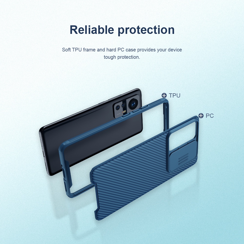 Ốp Điện Thoại Nillkin Bằng TPU PC Chống Sốc Dạng Trượt Cho Xiaomi 12 / 12X / 12S
