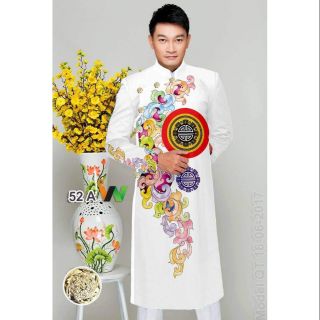 Vải may áo dài nam