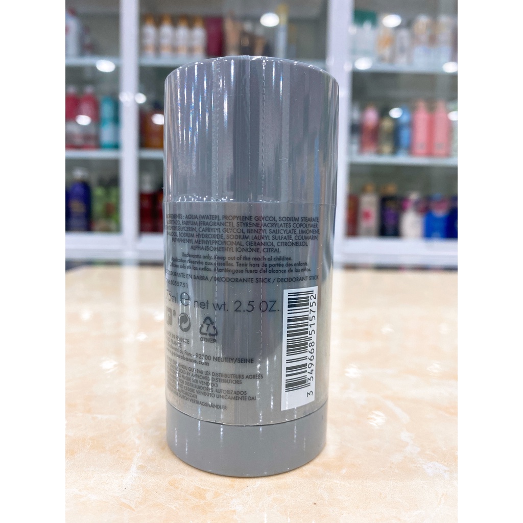 Lăn Khử Mùi Nước Hoa Paco Rabanne Deodorant Stick Pháp 75g