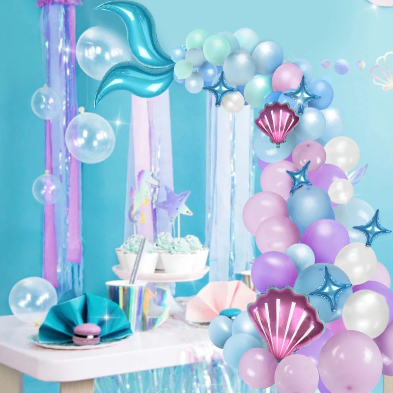 Set 87 Bong Bóng Trang Trí Tiệc Sinh Nhật