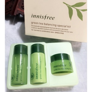 Bộ Kit Dưỡng Da Green Tea Balancing Innisfree
