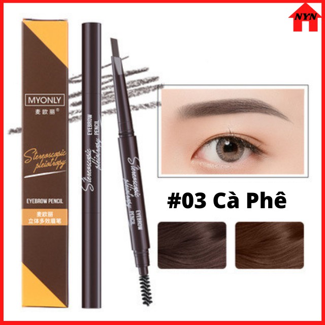 [RẺ ĐẸP] Chì Kẻ Mày, Bút Vẽ Lông Mày Chân Mày Không Thấm Nước, Mồ Hôi, Lâu Trôi Hàng Mới Nhất 5 Màu Đẹp | BigBuy360 - bigbuy360.vn