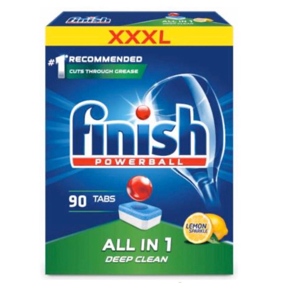 Viên rửa bát chén Finish All in 1 Cao cấp  dành cho máy rửa bát
