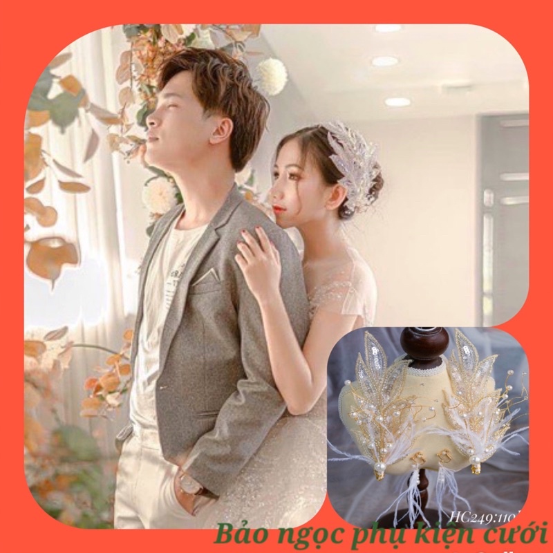 Cài tóc cô dâu (mẫu HC249)