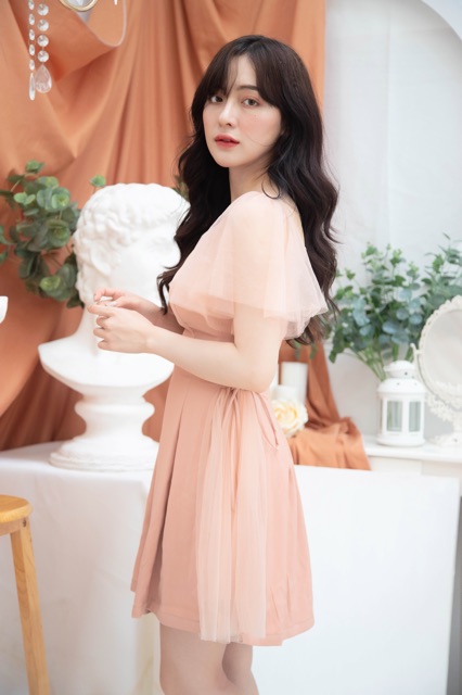 Đầm lưới vai Laxi | BigBuy360 - bigbuy360.vn