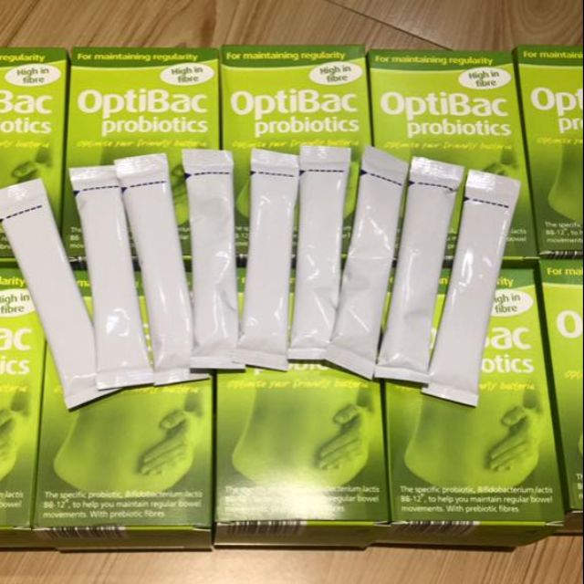 Men vi sinh optibac đặc trị táo bón cho bé của Anh (30 gói/hộp)