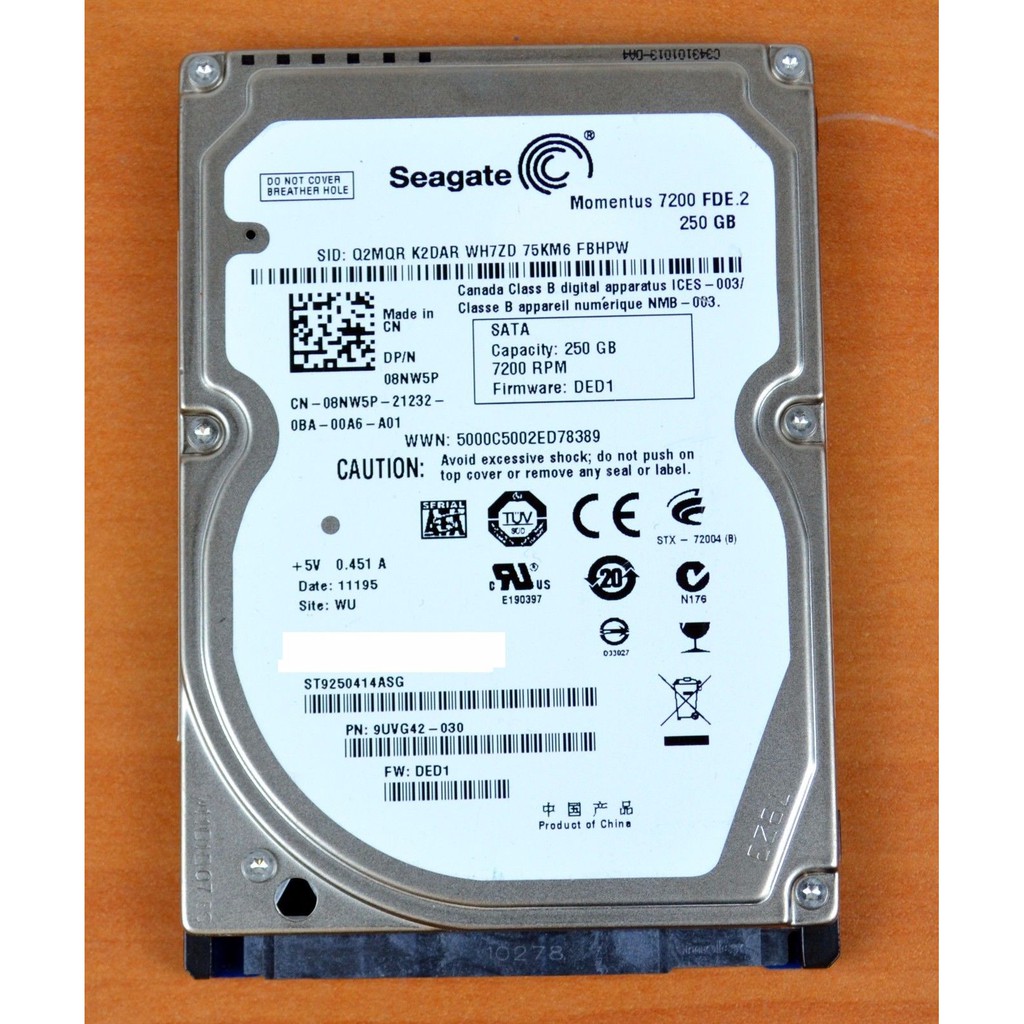 Ổ CỨNG SEAGATE LAPTOP 2.5" 500GB,320GB,250GB,160GB THÁO MÁY BH 12 THÁNG | BigBuy360 - bigbuy360.vn