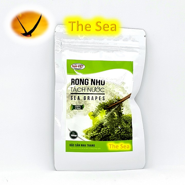 Rong nho tách nước Sea Việt 100g - Rong nho biển tách nước từ rong nho tươi ngon