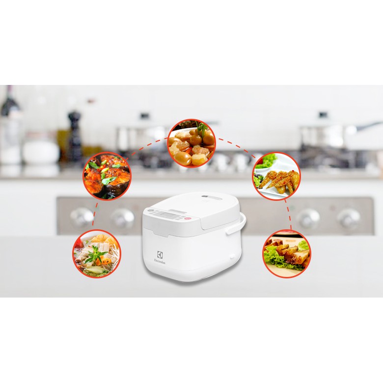 Nồi cơm điện tử Electrolux 1.2 lít ERC6503W Mới | BigBuy360 - bigbuy360.vn