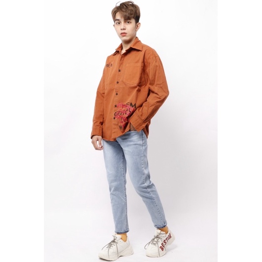 Sơ mi form rộng Nô Store