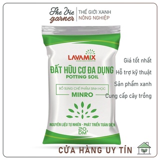 Đất sạch LAVAMIX hữu cơ đa dụng giàu dinh dưỡng - Lavamix Potting Soil - 20dm3