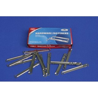 Hộp 50 chiếc nẹp tài liệu sắt Deli 5549
