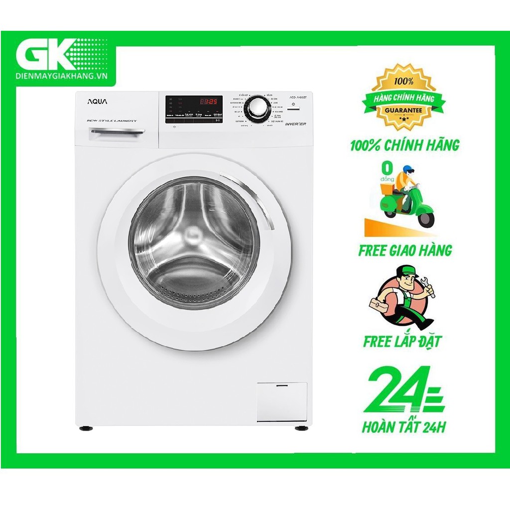 D980AZT - MIỄN PHÍ CÔNG LẮP ĐẶT - Máy giặt Aqua 9.8kg AQD-D980AZT (W)