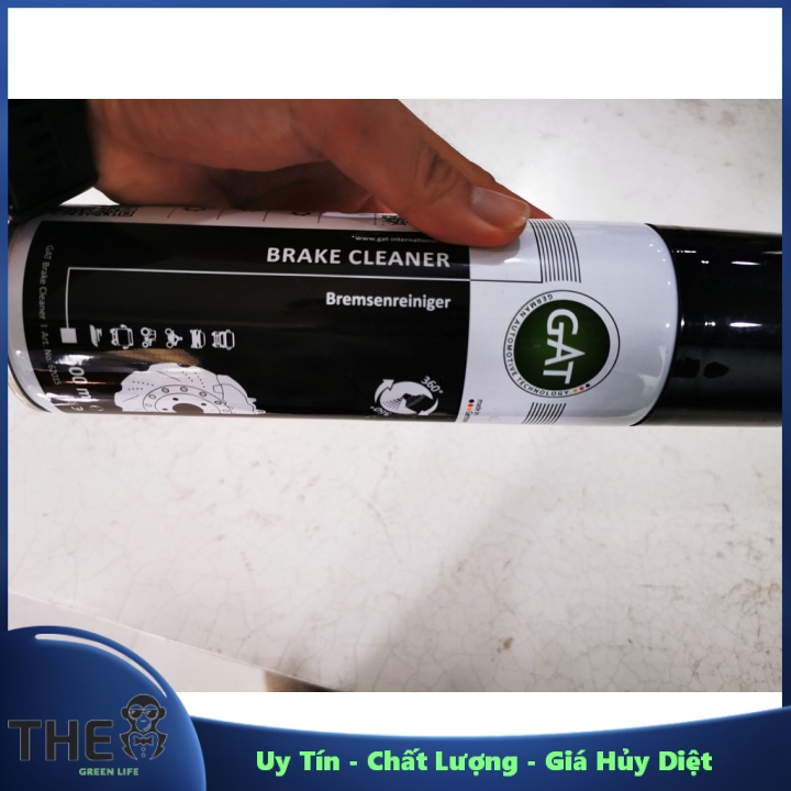 Vệ Sinh Phanh Bố Thắng Vệ Sinh Vết Bẩn Nhớt Trên Thắng Xe Brake Cleaner GAT Từ Đức 500ml Uy Tín - Chất Lượng - Giá