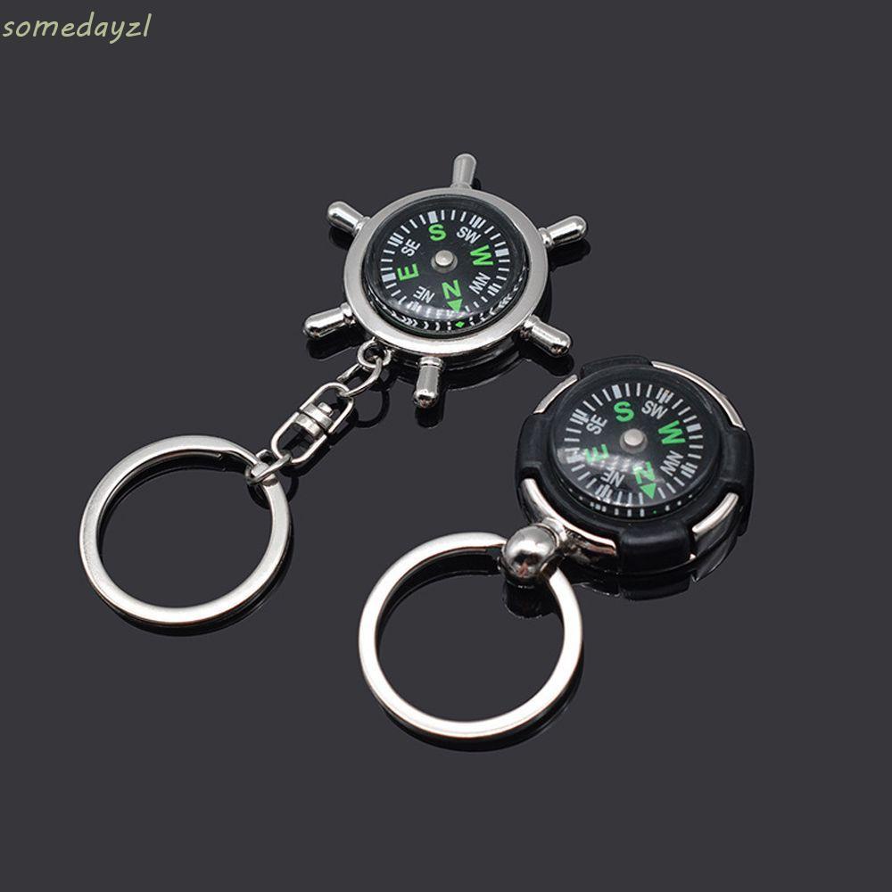 Móc khóa la bàn mini tiện dụng