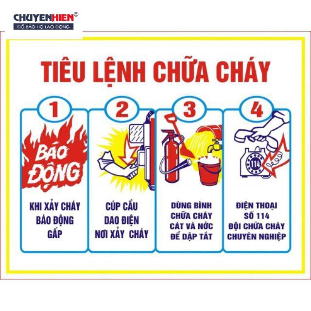 Tiêu lệnh PCCC bán lẻ