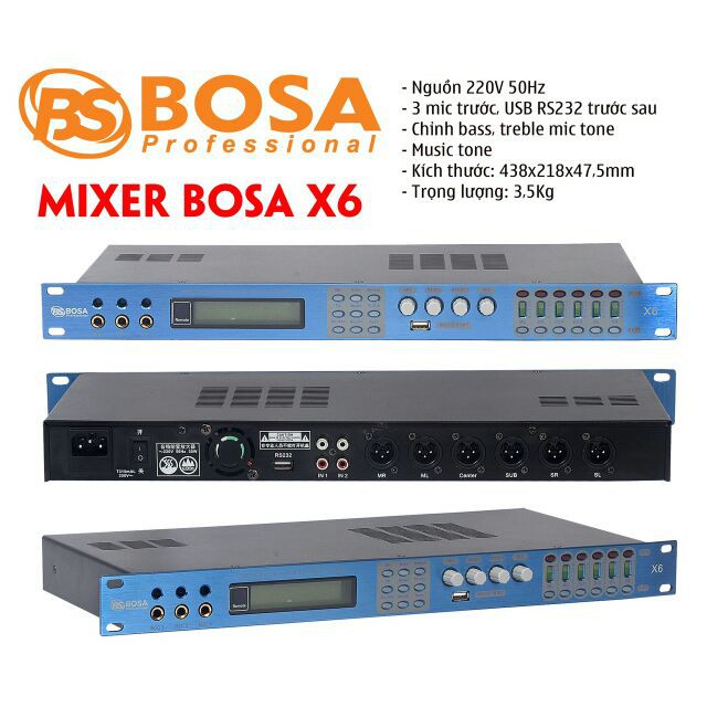 Vang số Bosa X6