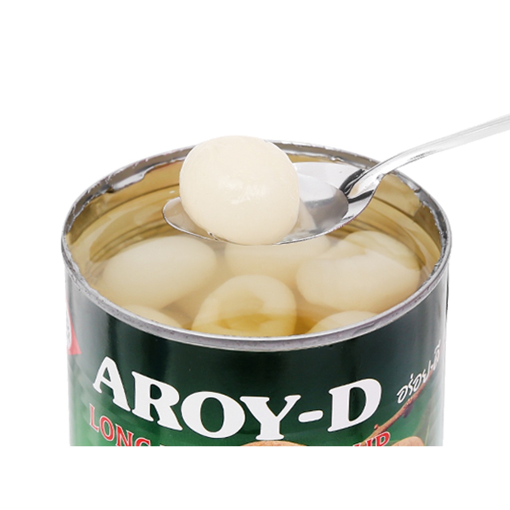 Trái Nhãn Ngâm Đường Aroy-D 565g