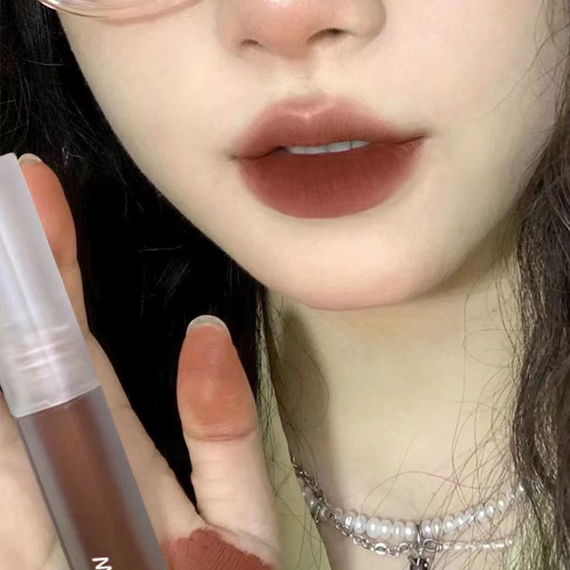 [Hàng mới về] Son Kem Lì nội địa trung màu đỏ nâu,Son Kem kakashow Màu Lì Tông Màu Lì Siêu Mịn Lâu Trôi nội địa trung/son nội địa Powder Mist Matte Lipstick chất kem lì mềm mịn như nhung