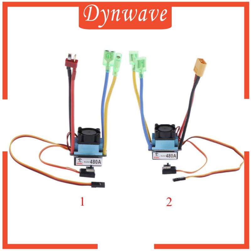 Esc Không Thấm Nước Điều Khiển 480A ESC Cho Động Cơ 540 / 550 / 775