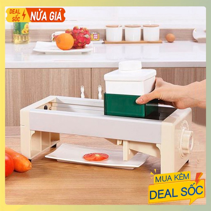 Máy cắt, thái lát rau củ, hoa quả đa năng
