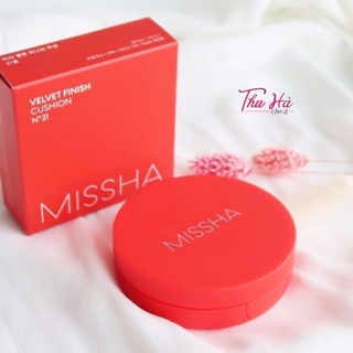 Phấn nước misha velvet finish tone - vỏ đỏ