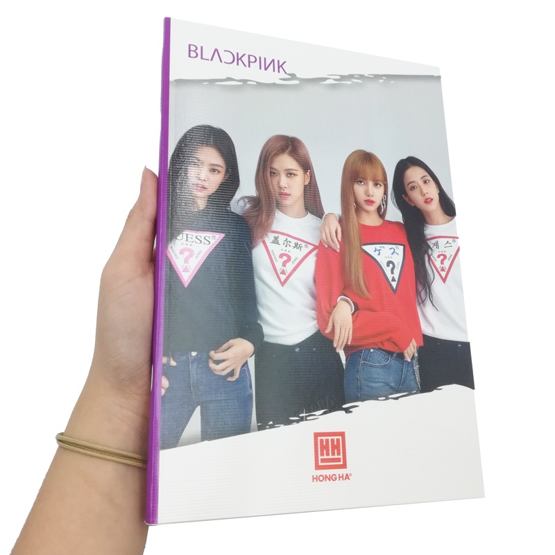 Vở South Star Kpop - 4 Ly Ngang 200 Trang ĐL 58g/m2 - Hồng Hà 0753 - Black Pink 1