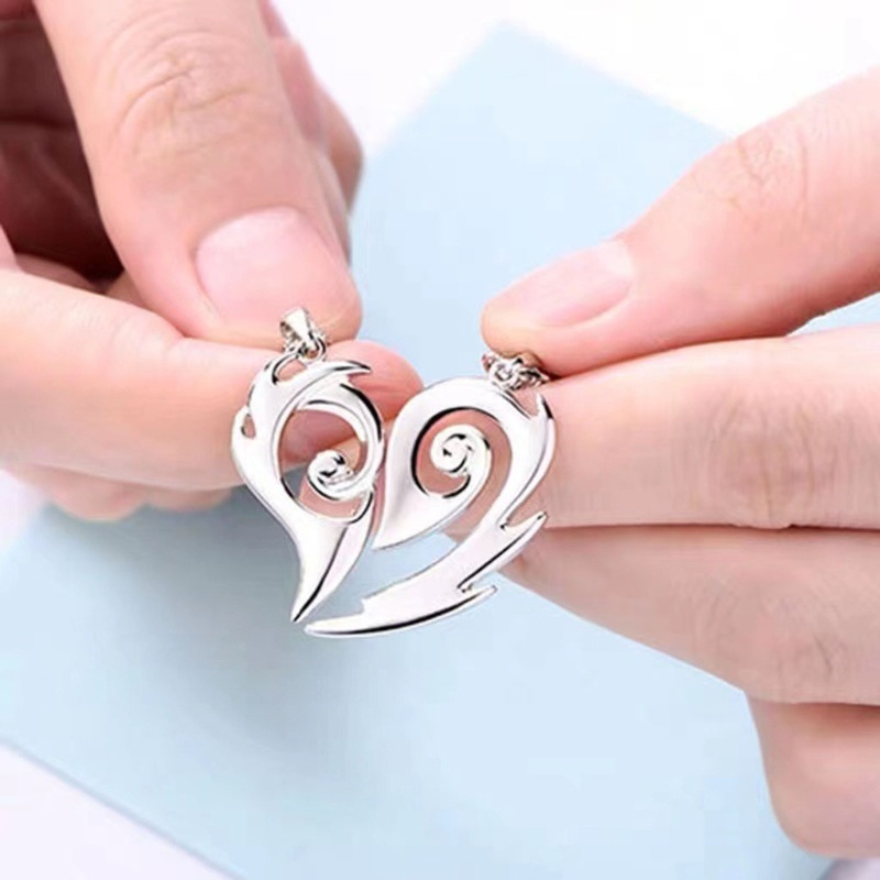 Cặp Vòng cổ Đôi Khắc Chữ Youyo Love Thời Trang Cho Nam Nữ