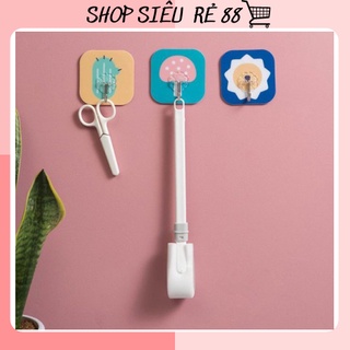 ComBo 10 Móc Dán Tường 3D Siêu Dính Siêu Chịu Lực In Hình Dễ Thương 88072 SIÊU RẺ VP88
