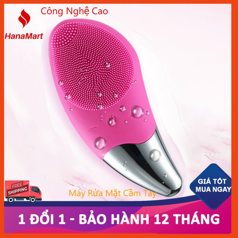 Máy rửa mặt mini cầm tay cho nam và nữ, dùng kèm sữa rửa mặt, loại bỏ chất nhờn, bụi bẩn, tế bào chết boxesshop01