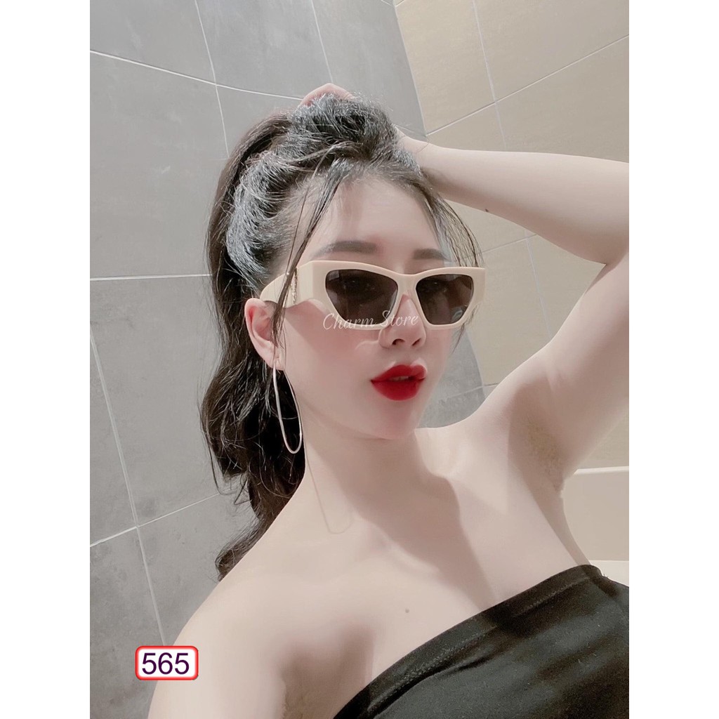 MẮT KÍNH THỜI TRANG 565 HOT GIRL CHỮ V SANG CHẢNH CƯC HOT