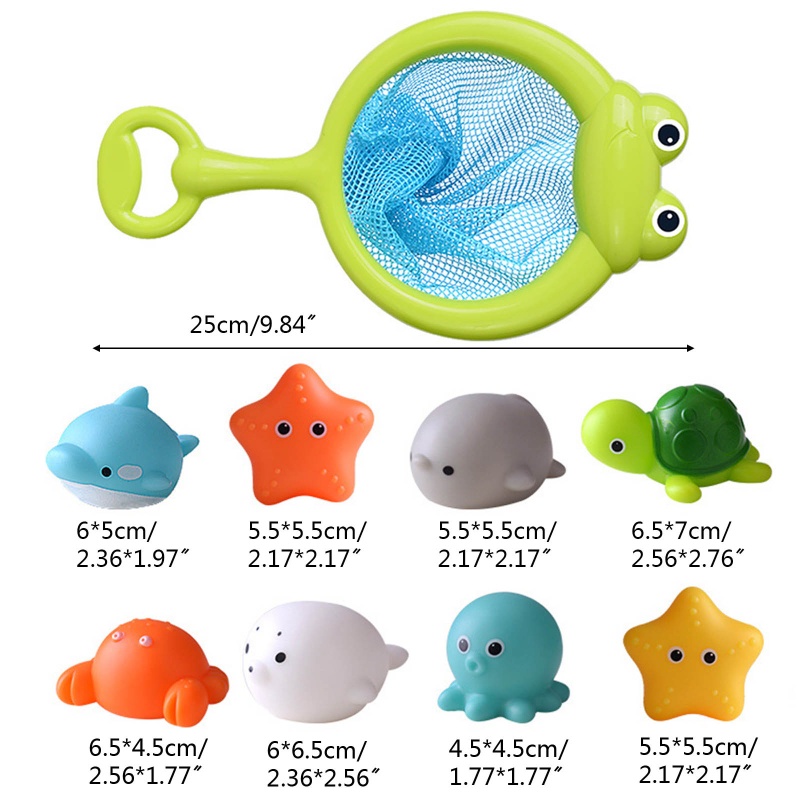 Đồ Chơi Bồn Tắm Vui Nhộn Dành Cho Trẻ 1-3 Tuổi