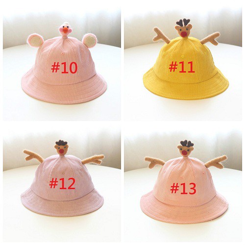 [VỀ THÊM 28 Mẫu Nam Nữ] Mũ Nón Maruko 3D Rộng Vành Nhiều Kiểu Bucket Tai Thú Kaki Nhung Siêu Đáng Yêu