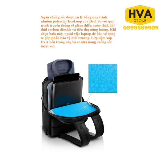 Balo DELL chính hãng - Dell Pro Backpack 15
