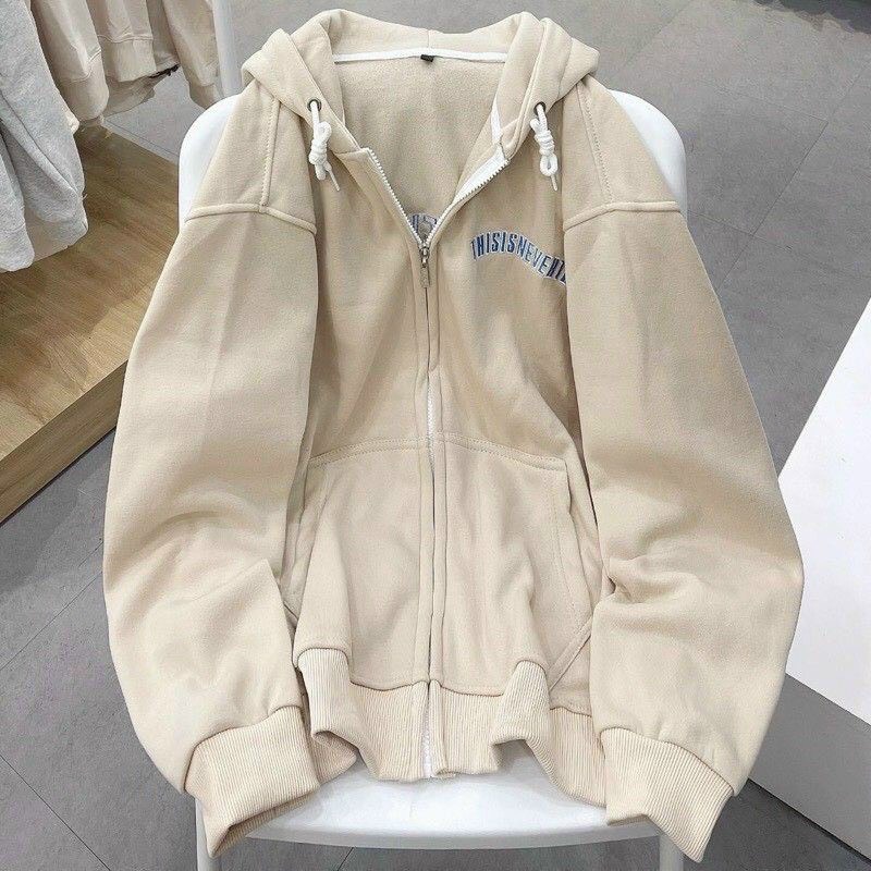 ÁO KHOÁC HOODIE NỈ NGOẠI NAM NỮ UNISEX ULZZANG THU ĐÔNG FORM RỘNG TAY PHỒNG NÓN TO 2 LỚP